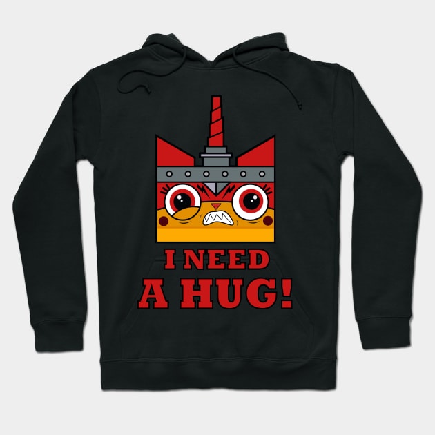 Lego movie unkitty Hoodie by BrainDrainOnly